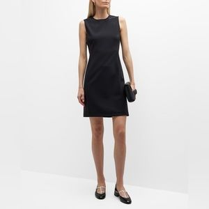 Theory Sleeveless Wool Sheath Dress - Sz 00
